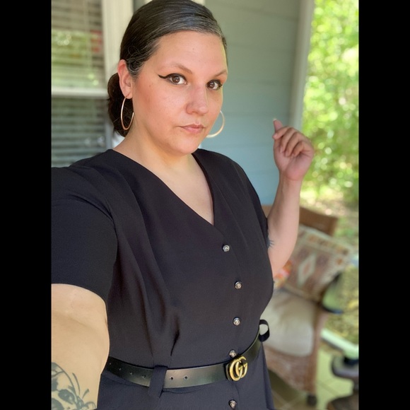 Vintage Button Down Shirt Dress - Picture 4 of 4